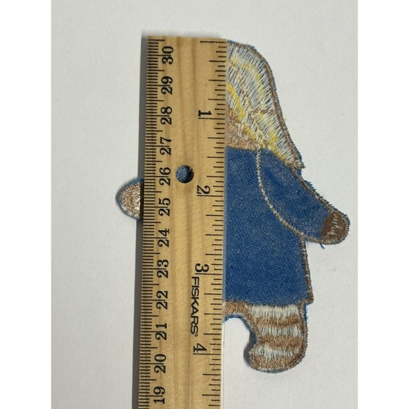 4” Paddington Bear Woven Embroidered Patches Iron-Sew On Vintage Crafting Fun - Picture 3 of 4